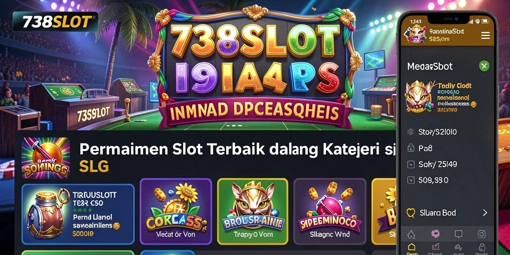 Tampilan screenshot utama 738SLOT menampilkan gameplay yang menarik dan interaktif.