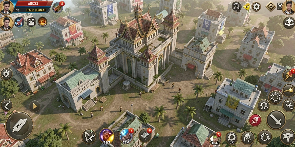 Cuplikan gameplay seru Tower Defense di ABC33.