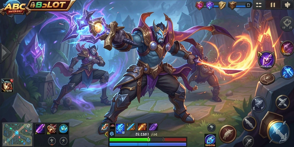 Screenshot gameplay seru dari ABCSLOT dengan aksi mendebarkan.