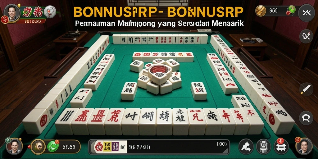 Tampilan utama gameplay BONUSRP yang menantang dan menarik.