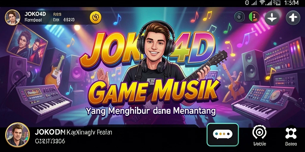 Tampilan gameplay <strong>JOKO4D</strong> yang penuh warna dan dinamis.