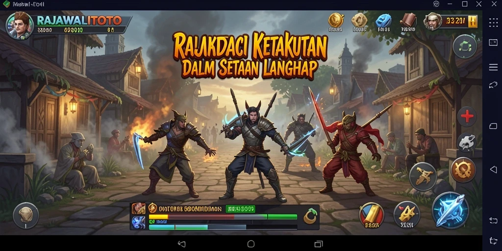 Screenshot utama RAJAWALITOTO menampilkan suasana gameplay yang mencekam dan penuh ketegangan.