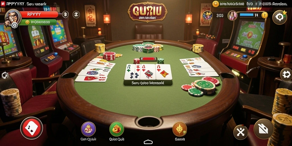 Tampilan gameplay seru dari RPYYY dalam bermain QiuQiu.