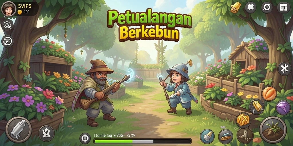 Tampilan gameplay yang seru dan menarik di SVIP5.