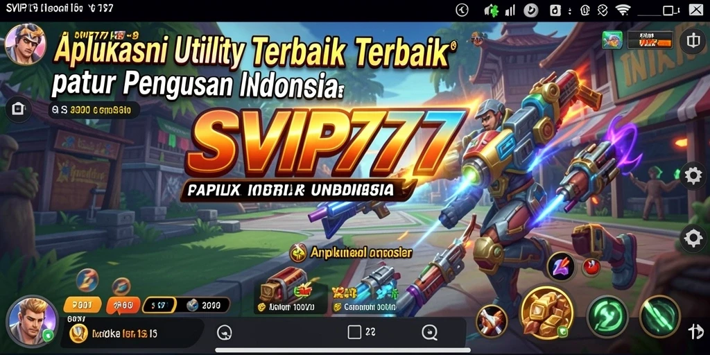 Tampilan antarmuka intuitif dari SVIP777 dalam aksinya.