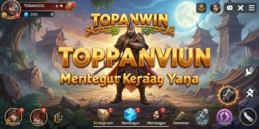 Gameplay seru dalam TOPANWIN yang penuh strategi.
