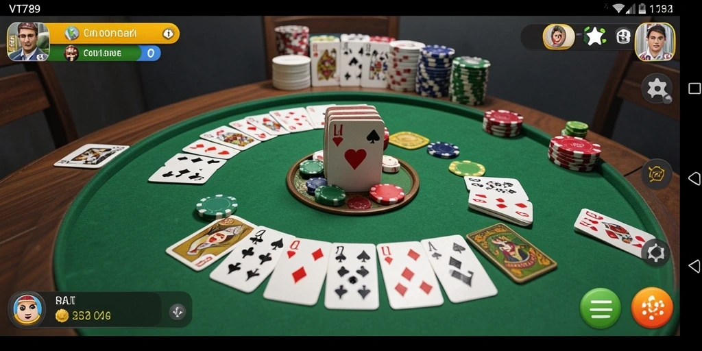 Tampilan gameplay seru Gaple di VT789.